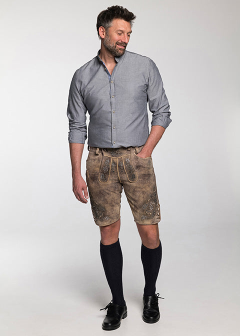 Wildbock Lederhose "Almkogel"