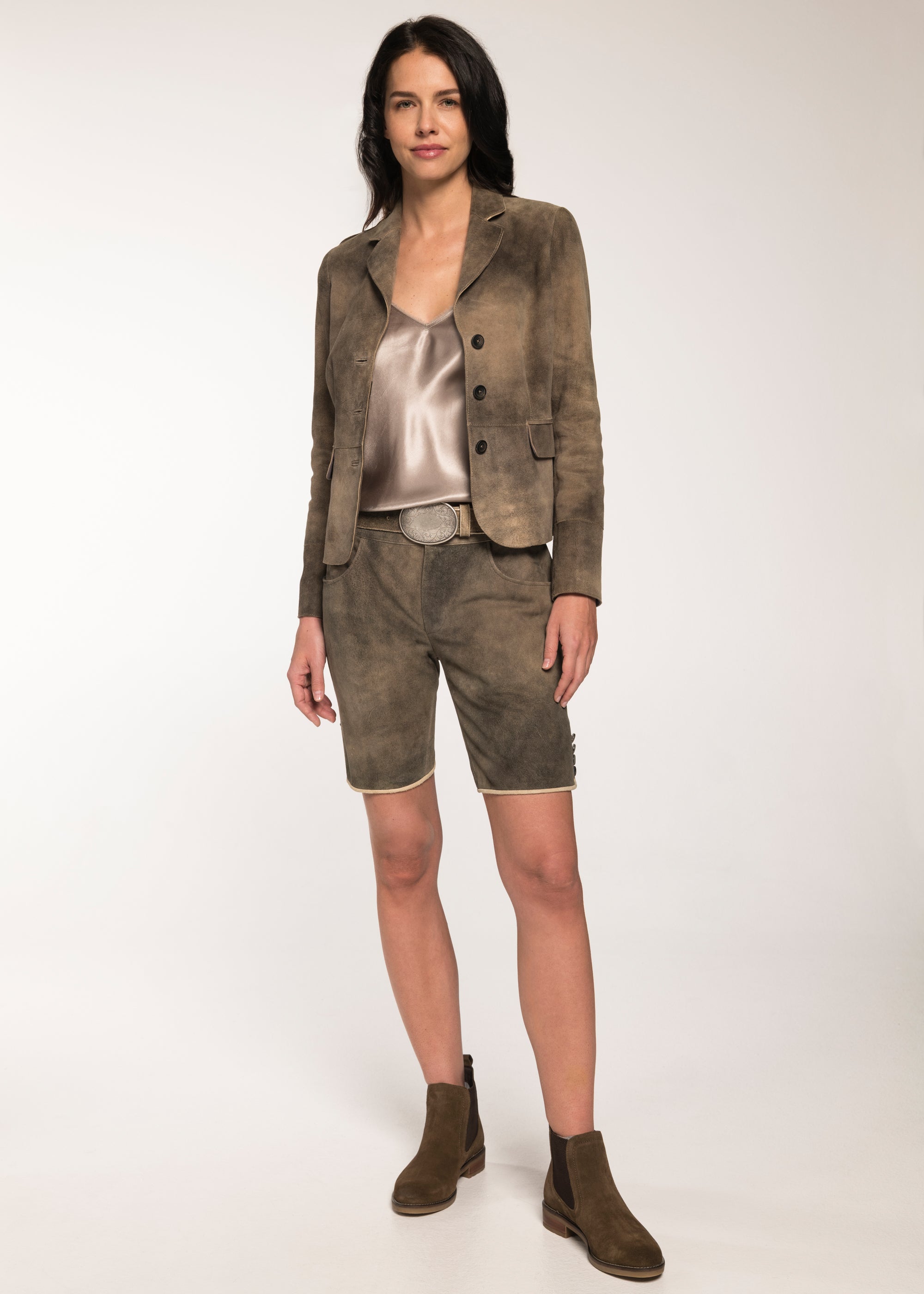 Damen Lederhose "Cathryn"