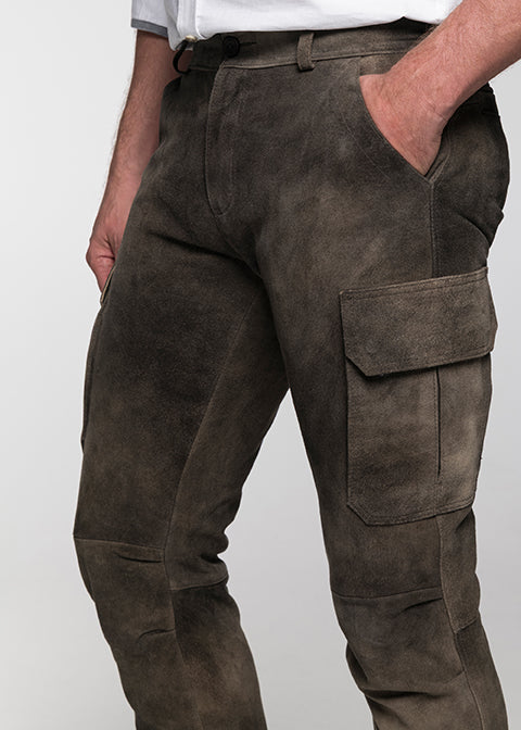 Lange Lederhose "Cooper"