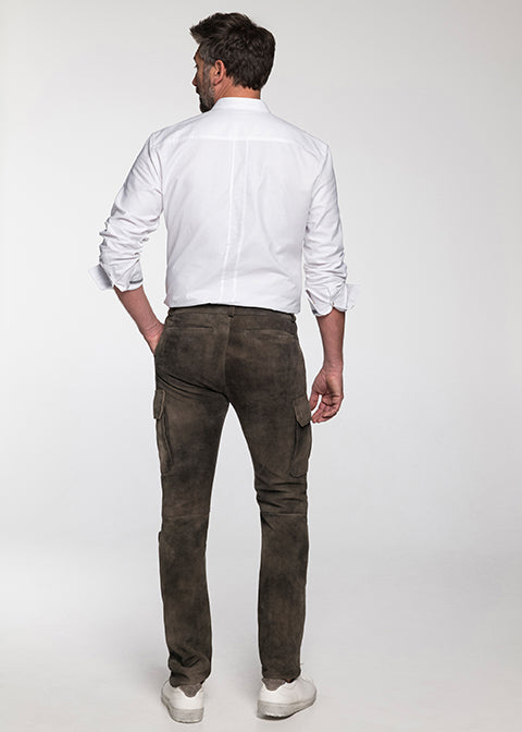 Lange Lederhose "Cooper"