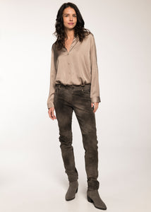 Damen Lederhose "Cortney"