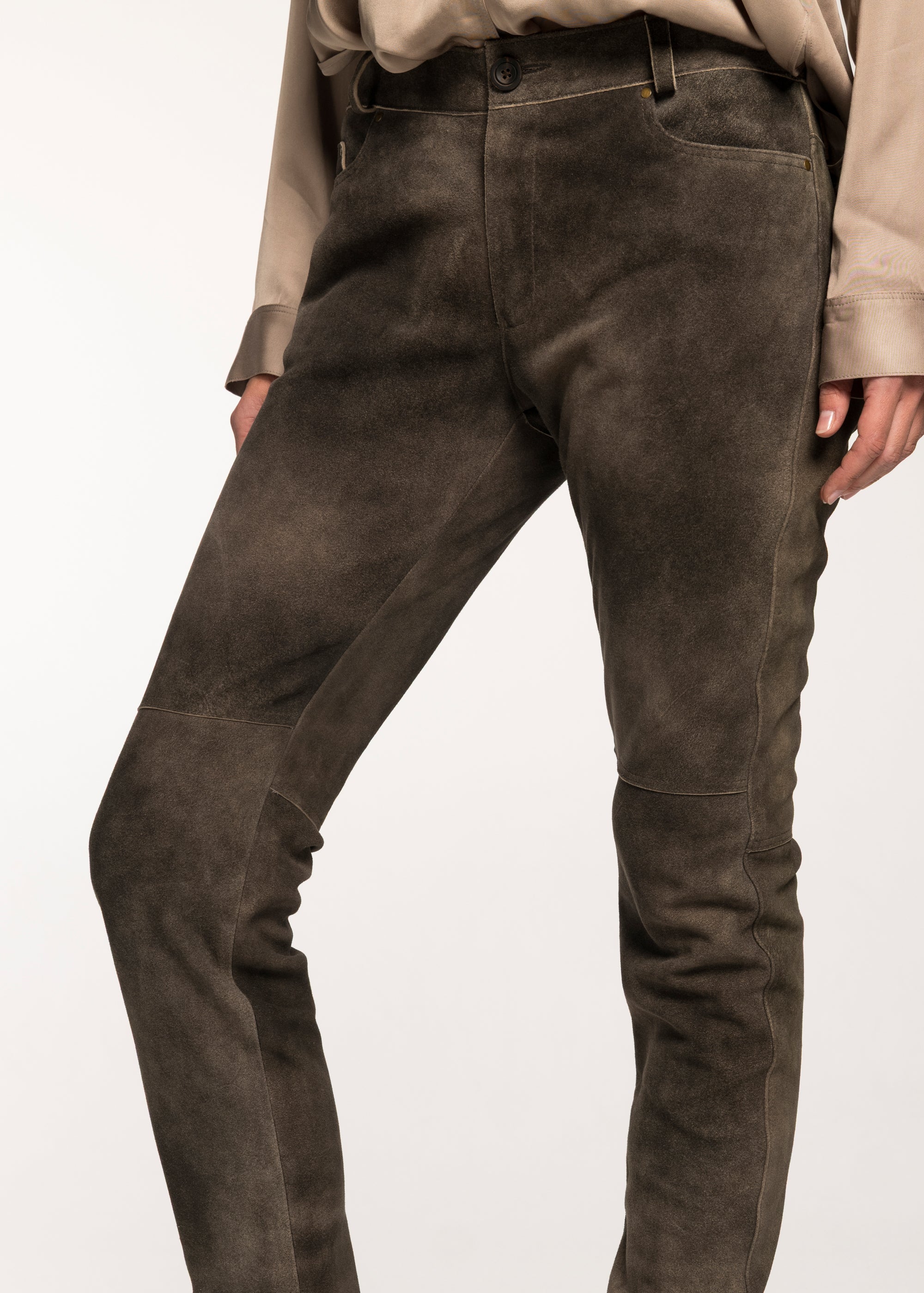 Damen Lederhose "Cortney"