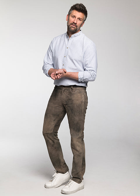 Lange Lederhose "Costa"