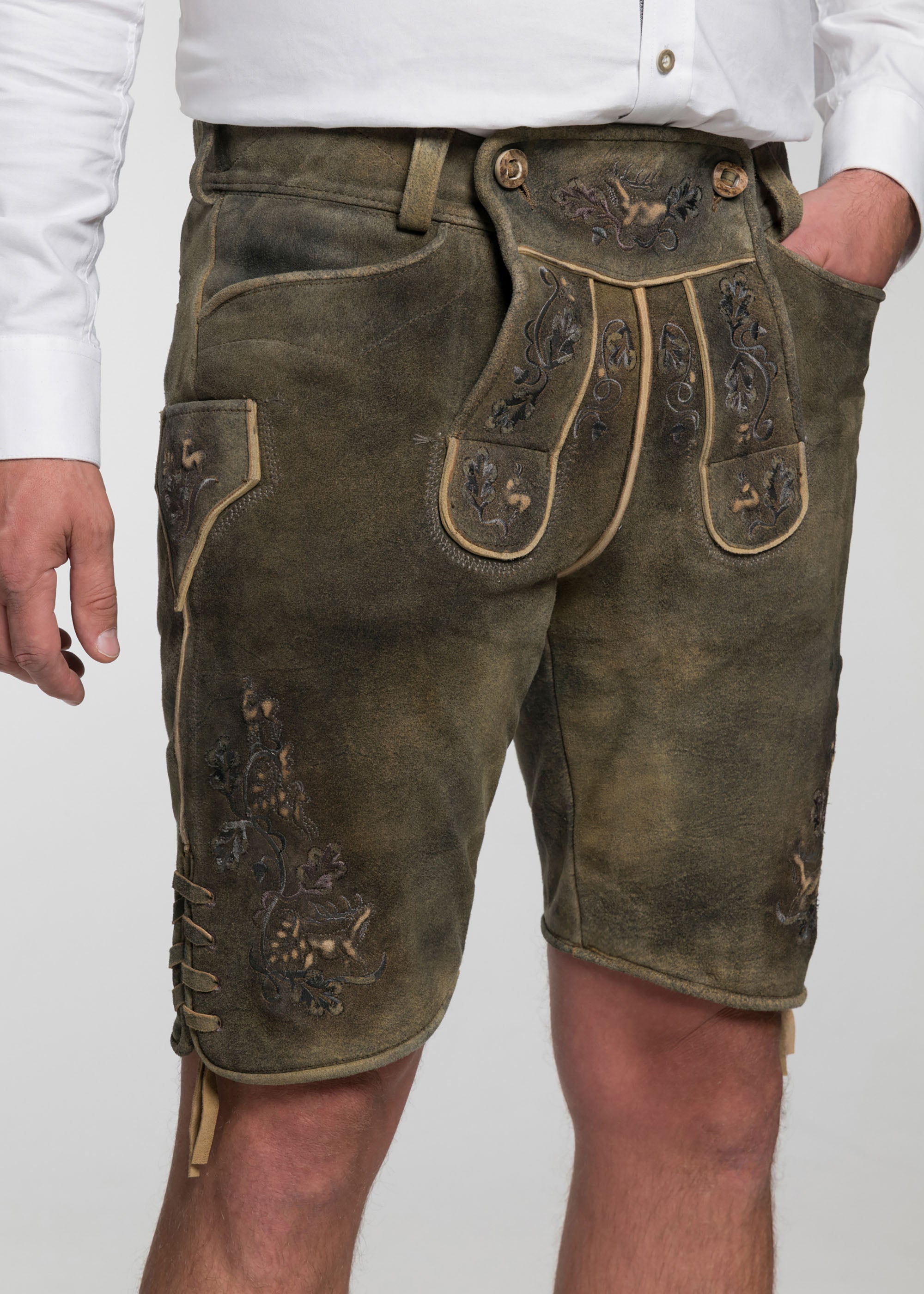 Wildbock Lederhose  "Karwendel"